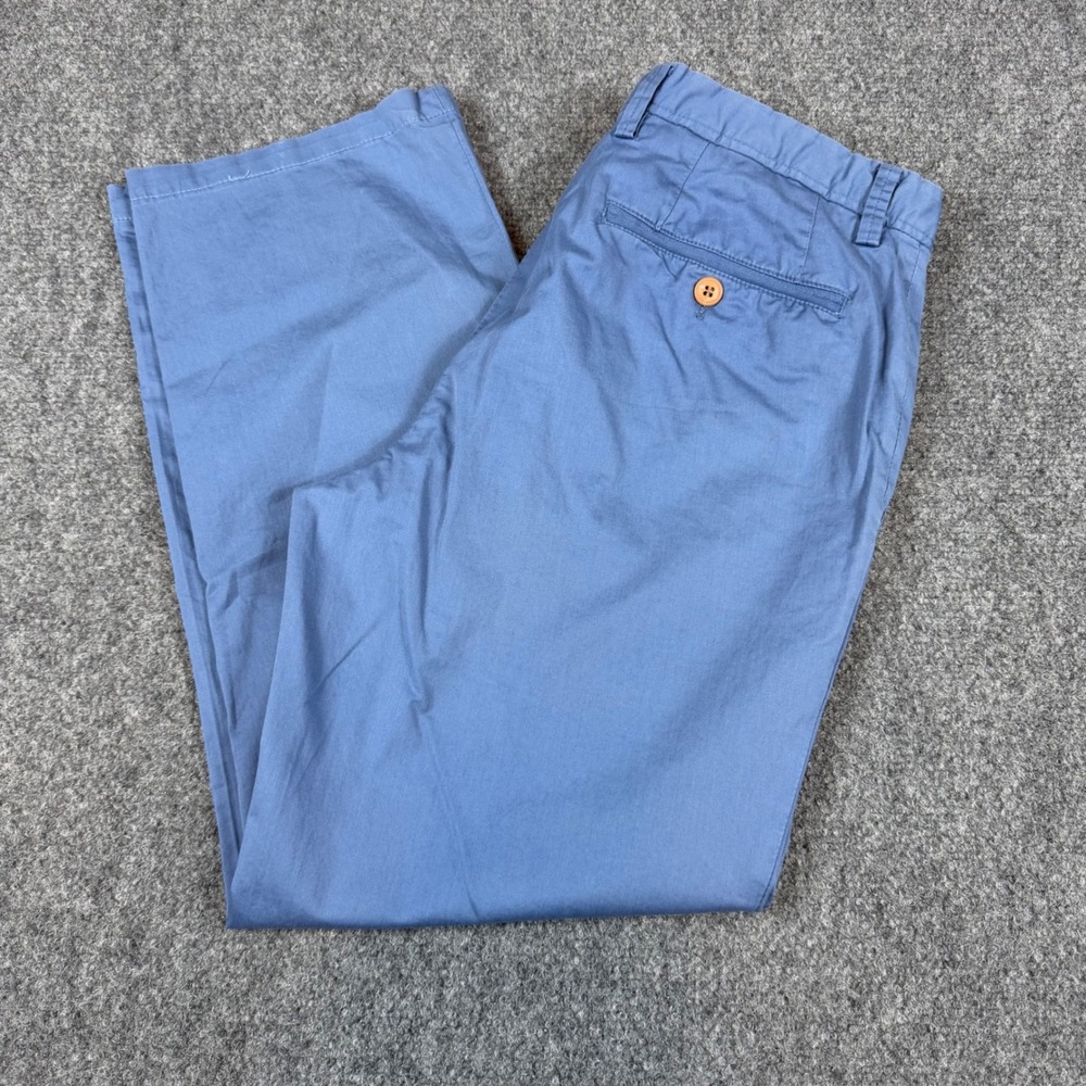 SPAO For Men Blue Chino Pants Straight Leg Size 78 31x28